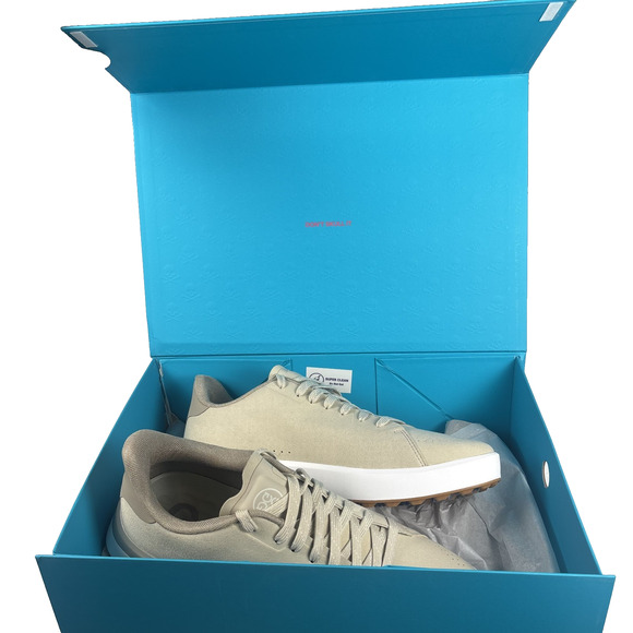 G/FORE MEN\'S G.112 GOLF SHOES SUEDE PUMICE/DUNE SIZE 13 NIB main image 4